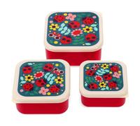 dotcomgiftshop Rex London Snack boxes (set of 3), kids snack box, Ladybird