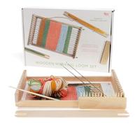 dotcomgiftshop Wooden Weaving Loom Set