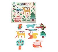 dotcomgiftshop Woodland Animals Learn to Stitch Activity Set