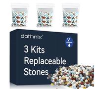 dothnix 3 Packs Mineral Balls Negative Ion, Shower Head Filter for Hard Water, Replacement Shower Water Filter to Remove Chlorine, Bacteria and Other Impurities