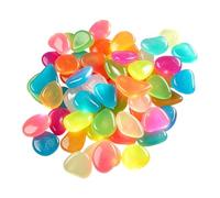 DOTIUWO Glowing Garden Stone,30/ Colorful Pebbles,Glowing Garden Pebbles | for Landscaping Pathways Patio Driveway Walkway Fish Tank Plant Pots Yard Backyard Outside