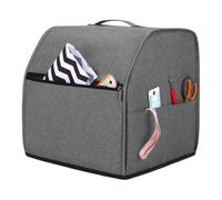 DOTIUWO Overlock Machine Dust Cover Dust Protection Hood with Pockets