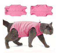 Dotoner Cat Recovery Suit Post Surgery, Kitten Onesie for Spay Recovery, Soft Breathable Surgery Suit with Adjustable Neck