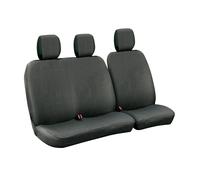 Dots-1, Set Covers for Vans without Belt Pads - Black/Grey