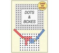Dots and Boxes: Classic Game | Small and Large Playing Boards | Over 100 Pages of Fun