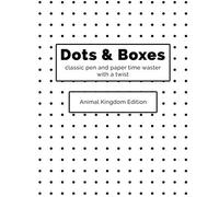 Dots And Boxes - Classic Pen And Paper Time Waster With A Twist - Animal Kingdom Edition