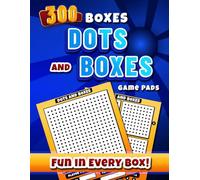 Dots and Boxes Game Pad: Game Book. Dot to Dot Grid Dot Box Game.