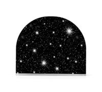 Dots Black White Acrylic Napkin Holder, Standing Napkin Dispenser for Kitchen