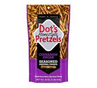 Dot's Bretzels Cinnamon Sugar Spiced Pretzel Twists, Healthy Kids Snacks, 16 oz, Food Size