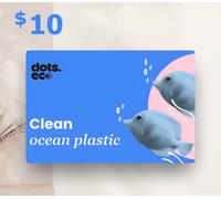 Dots.eco - Clean ocean plastic $10 Gift Card US