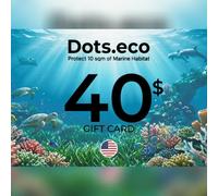 Dots.eco - Protect 10 sqm of Marine Habitat Gift Card 40 USD Key - UNITED STATES