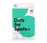 Dots for Spots Patches - Pack of 60 Translucent Hydrocolloid Spot Patch Spot Treatment Stickers for Face and Body - Fast-Acting, Vegan & Cruelty Free Skin Care