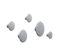 Dots Hangers Wood Gray 5 Pcs.