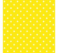 "DOTS Intense Yellow" - Everyday 2016 - Pack of 20 Paper Lunch Napkins - 3ply - 33x33 cm