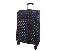 Dots Large Check in Suitcase 79 x 48 x 30 cm Lightweight Soft Shell Luggage