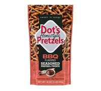 Dot's Pretzels BBQ Seasoned Pretzel Twists, Kids Snacks, 16oz Grocery Sized Bag