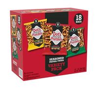 Dot's Pretzels Variety Pack, Original, Honey Mustard, and Parmesan Garlic Twist Snack, 1oz Individually Sized Bags (18 Count)