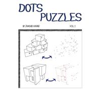 Dots Puzzles: Challenging puzzles of artistic architectural forms for teens, young adults and adults