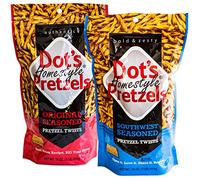 Dot's Southwest Seasoned Pretzel Twists - Bold and Zesty Pretzel Sticks - Original Homestyle Twists - 2, 16oz Bags