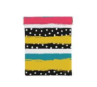 Dots Striped, Squeeze Top Wallet Women Storage Bag Small Coin Purse Change Pouch