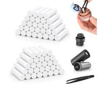 Dotshnk Cotton Replacement Cores for Shark ChillPill FA02X Fan, 60 Pack | Cotton Material, Easy Replacement, Compatible Dry-Touch Mist Pod Cotton Replacement