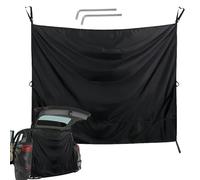 Dottduya Car Side Window Curtain, Sun Protection Car Curtains, Rear Divider, Reusable, Climate Protection for Saloon, Minivan, Truck