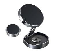 Dottduya Dashboard Mount Phone Holder, Magnetic Cable Holder, 360 Degree Rotating Car Dash Magnetic Phone Mount, Fold the Mobile Cradle for Most Vehicles