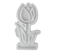 Dottduya Flower Moulds Silicone, Flower Moulds - Flower Shape Ice Moulds, Flexible, Reusable, Heat-resistant Craft Mould for Easter Party, Feather Table Centrepiece