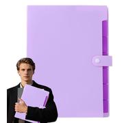 Dottduya Hanging Files, Document - A4 Size Portable Versatile Storage Solution with Coloured Labels and Seven Compartments for School Office Bills Receipts