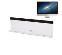 Dottduya Monitor Noteboard - Acrylic Panel for Attaching Messages and Reminders - Side Attachment of Notes to the Monitor, for Use in the Home Office, Desktop, At Work, In