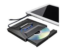 Dottduya Optical Disk Drive for Laptops, Computer Optical USB Player, USB Disk Drive for Office, Living Environment, Motor Vehicle, Travel, Game Device, Desktop Computer, Female