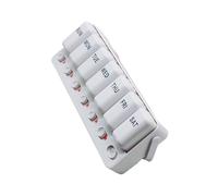 Dottduya Pill , 7 Day Pill , Portable Medicine Box Dispenser for Daily Travel Handbag, Organisation for Fish Oil Capsules