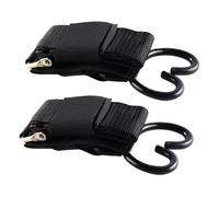 Dottduya Ratchet Straps | Pack of 2 Transport Straps for Moving - 4 Foot Ratchet Straps with S-Hook for Motorcycle Camping Boat Truck Roof Rack Kayak