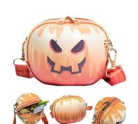 Dottduya Shoulder Bag - Pumpkin Face Shoulder Bag | Fashion Purse for Mobile Phone Documents Everyday Shopping Travel City Outdoor Commuting, Grin, Siehe Beschreibung