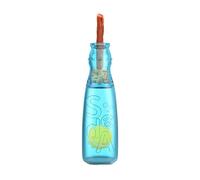 Dottduya Squeaky Dog Toy, Cute Squeaky Indestructible Bottles Dog Chew Toy, Teeth Cleaning Interactive Puppy Chew Toy for Entertainment, Against Boredom