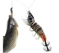 Dottduya Squid Bait, 8 cm Slow Sinking Artificial Bait, Glow in the Dark, Realistic Design, Deep Sea Fishing Lure, for Fishing, Ground Fishing, , Lakes, Rivers