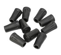 Dottduya Tips for walking sticks, lace poles - 10 pieces shock absorption of trekking poles, feet pad protection, outdoor trekking equipment for men, women, hikers