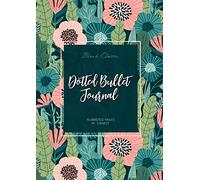 Dotted Bullet Journal: Medium A5 - 5.83X8.27 (Meadow Flowers)