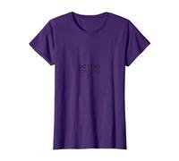 Dotted & Dashing: Witty Runner's Minimalist Motto T-Shirt, Women, Purple, M