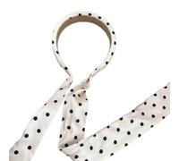 Dotted/Flower Print Headband For Traveling Taking Photo Spring Girl French Hair Hoop Pastoral Girl Hairband