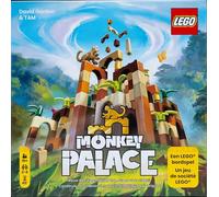 Dotted Games - Monkey Palace: A Lego Board Game® - Build your way to victory, stone by stone! Great family game to build, ages 10+, 2-4 players
