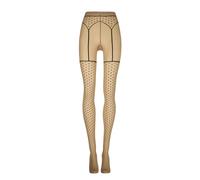 Dotted Garter Belt Tights - female - Wolford - Tights - Multicolor - M - Underwear M