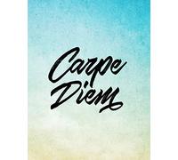 Dotted Grid Notebook: Carpe Diem - Dots Paper Journal for Creative Journaling | Bullet Planner & Note Book to Write In | For Students, Home Or Business