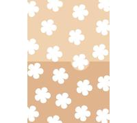 Dotted Grid Notebook Softcover 160 Pages 6 x 9 inches for Bullet Journaling, Sketching, Drawing, Writing Notes & Ideas: Aesthetic Light Brown White