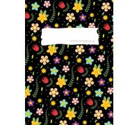 Dotted Notebook A4: Notebook Dotted Soft Cover : 5mm Dot Grid Journal Notebook Soft Cover Page Numbers : For Designing, Sketching, Planning, Creating, ... 100 Pages (50 Sheets) : Floral Cover Design