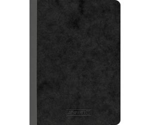 Dotted Notebook A6 - Dot Grid, Black Softcover, 192 Pages
