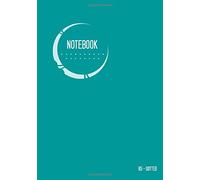 Dotted Notebook B5: Journal Notebook Teal, Stylish Circle Design, Blank, Dot Grid Matrix, Medium, Soft Cover, Numbered Pages, No Bleed (B5 Dotted Notebook Journals)