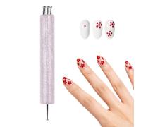 Dotting Pen, Manicure Tools Flower 5 Petals - 1.5 mm for Nail Floral Design DIY | For Women Wife Girlfriends Professional Home Salon Travel Daily Beauty