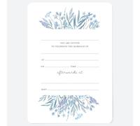 Dotty about Paper Blue Meadow - Wedding Invitation - Pack of 10 (15 0019)