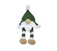 Dotty Design Knitty Critters - Knitty Critters Make Christmas - Jangle The Gnome| Beginner-Friendly Crochet Craft Kit with Recycled Yarn